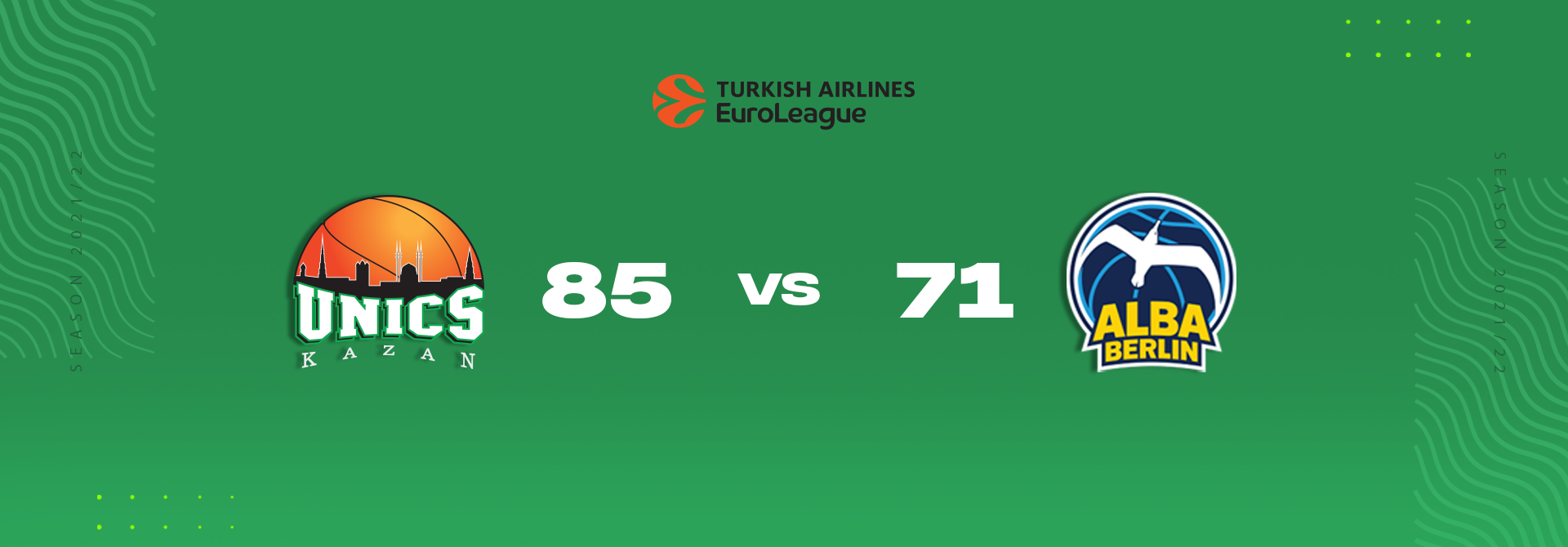 Continued our winning streak in the Euroleague
