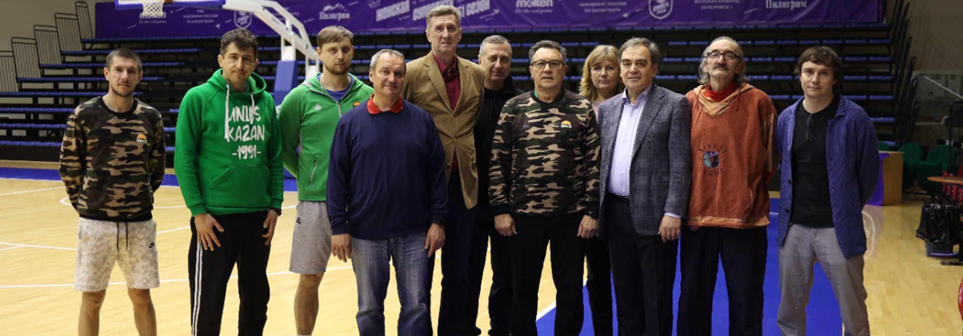 Помощник президента клуба Станислав Ерёмин встретился с детскими тренерами по баскетболу 