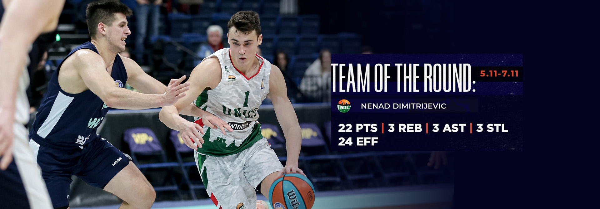 Nenad Dimitrijevic was included in the All-VTB Team of the Week!
