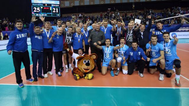 Поздравляем казанских волейболистов